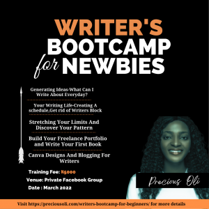 writers bootcamp